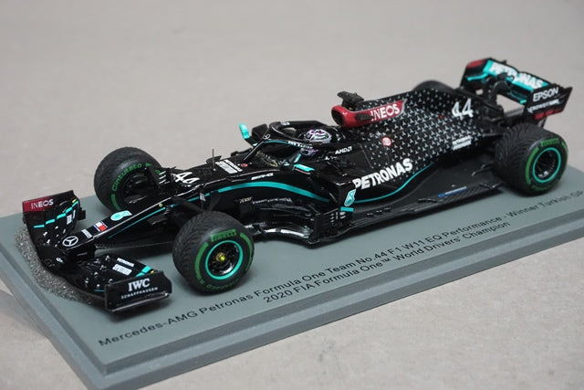 1:43 SPARK S6488 Mercedes AMG Petronas F1 W11 EQ Performance Turkish GP winner 2020 #44 Lewis Hamilton