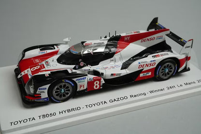 1:43 SPARK 43LM18 Toyota TS050 Hybrid TOYOTA GAZOO Racing Le Mans Winner 2018 #8