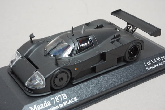 1:43 MINICHAMPS 433911693 Kyosho Homologation BLACK/Black Series Mazda 787B