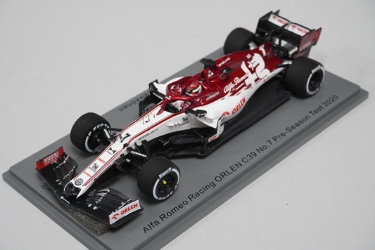 1:43 SPARK S6452 Alfa Romeo Racing ORLEN C39 Pre-Season 2020 #7 K.Raikkonen Test Car