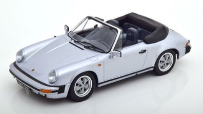 KKDC180712 KK scale 1:18 Porsche 911 Carrera 3.2 Cabriolet 250.000 Anniversary 1988 Silver