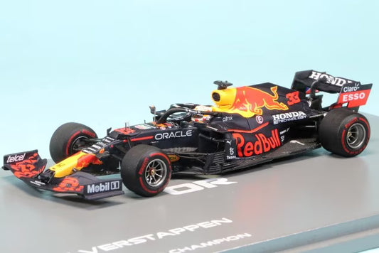 S7861 SPARK 1:43 Honda Red Bull Racing RB16B #33 Win Abu Dhabi GP 2021 M.Verstappen