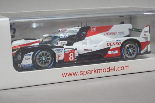 1:43 SPARK 43LM19 Toyota TS050 Hybrid GAZOO Racing Le Mans Winner 2019 #8