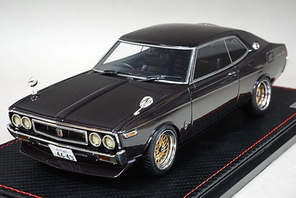 1:18 ignition model IG2404 Nissan Laurel 2000SGX C130 Purple Youtuber Sata figur