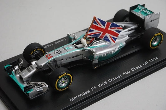 1:43 Spark S3142 Mercedes F1 W05 Abu Dhabi GP World Champion 2014 #44 model car