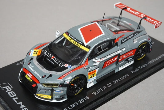 1:43 SPARK HR4312018 Audi R8 LMS 2018 SUPER GT 300 Audi Team Hitotsuyama #21