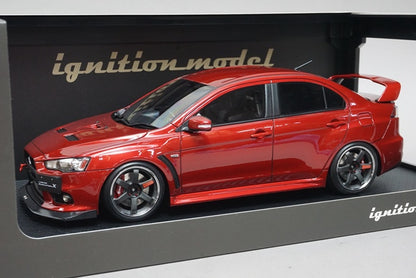 1:18 ignition model IG2293 Mitsubishi Lancer Evolution X (CZ4A) Red Metallic