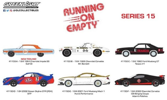 41150 GreenLight 1:64 Running on Empty Series 15 1carton / 6pcs