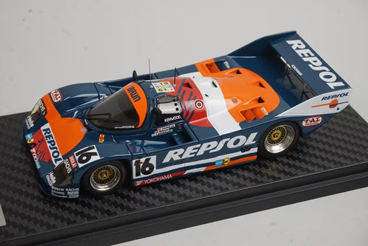 1:43 ignition model IG0528 BRUN Porsche 962C Le Mans 1990 #16