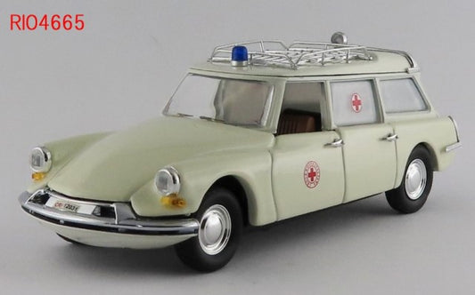RIO4665 RIO 1:43 Citroen ID 19 Break Italy Red Cross
