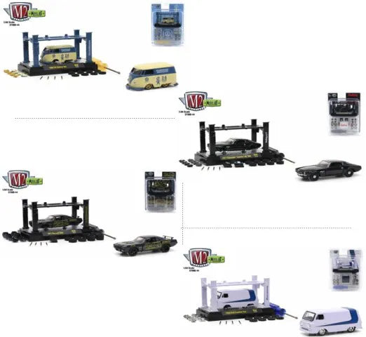 37000-44 M2 Machines 1:64 Model Kit Release 44 Assortment (4 pieces)
