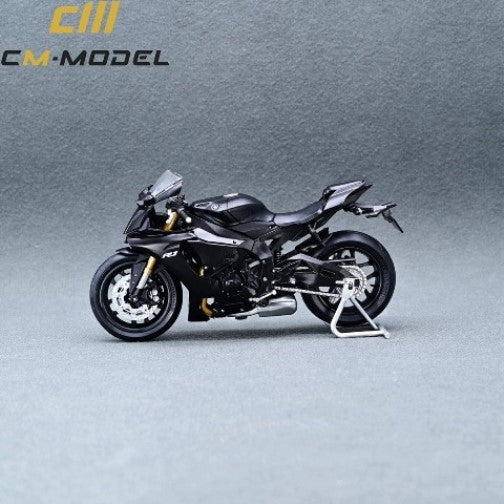 CM18-R1-0002BK CM-MODEL 1:18 YAMAHA YZF-R1 2018 Motorcycle Matt Black