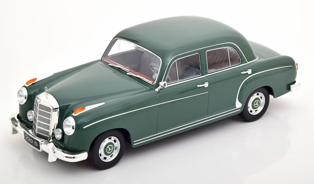 KKDC180326 KK scale 1:18 Mercedes 220S Limousine 1956 green