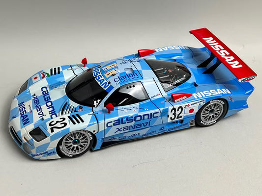 1:18 AUTOart 89876 Nissan R390 GT1 1998 Le Mans 24 Hours 3rd Overall  #32  Kazuyoshi Hoshino/Aguri Suzuki/Masahiko Kageyama