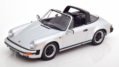 KKDC180842 KK scale 1:18 Porsche 911 SC Targa 1983 Silver with Hardtop