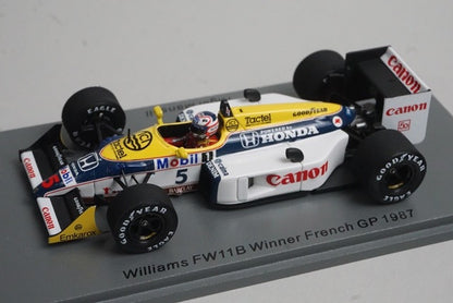 1:43 SPARK S7482 Williams FW11B French GP Win N.Mansell 1987 #5
