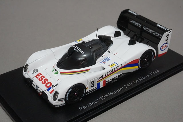 1:43 SPARK 43LM93 Peugeot 905 Le Mans 24h 1993 #3 model car