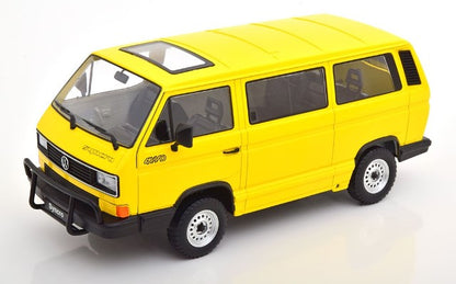 KKDC180961 KK scale 1:18 VW Volks Wagen VW Bus T3 Syncro 1987 Yellow