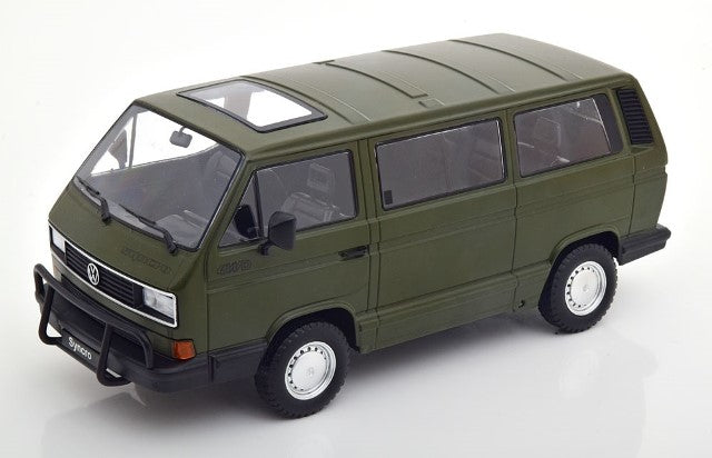 KKDC180963 KK scale 1:18 Volkswagen VW Bus T3 Syncro 1987 matt-olive