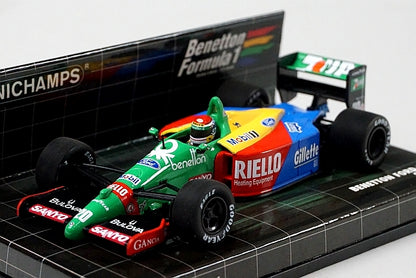 1:43 MINICHAMPS 400890020 Benetton Ford B189 E.Piro 1989 #20