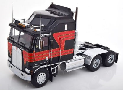 RK180142 ROAD KINGS 1:18 Kenworth K100 Aerodyne 1976 black/red
