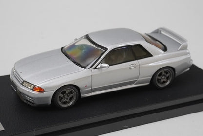 1:43 HPI 8159 Nissan Skyline GT-R (R32) Jet Silver Metallic