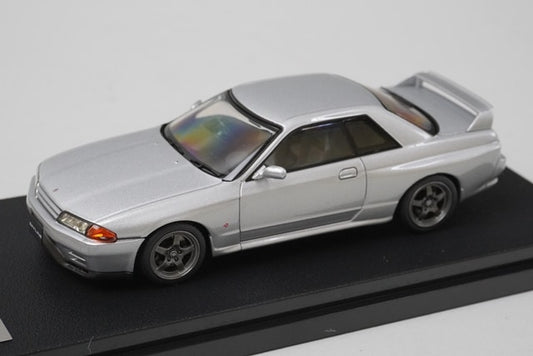 1:43 HPI 8159 Nissan Skyline GT-R (R32) Jet Silver Metallic