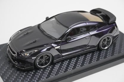 1:43 HPI 8437 Nissan GT-R (R35) Spec V Ultimate Opal Black model car