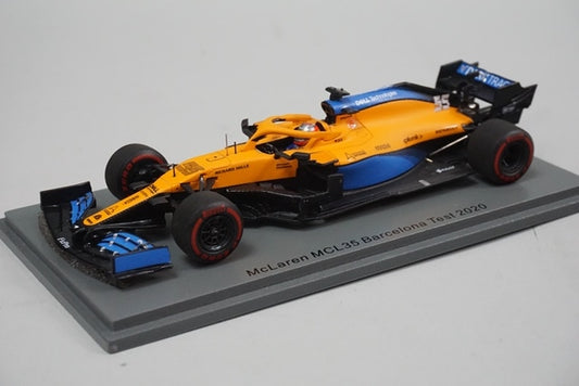 1:43 SPARK S6463 McLaren MCL35 Barcelona Test C.Sainz Jr. 2020 #55