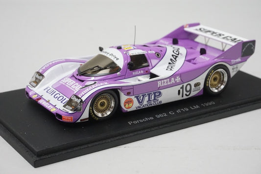 1:43 SPARK KBS017 Porsche 962C LM Le Mans 1990 #19 model car