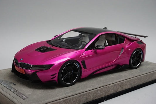 1:18 AC Schnitzer BMW i8 Fresh Pink model car