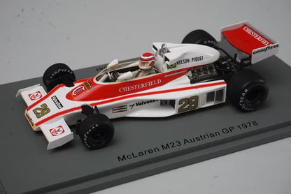 1:43 SPARK S5747 McLaren M23 Australian GP N.Piquet 1978 #29