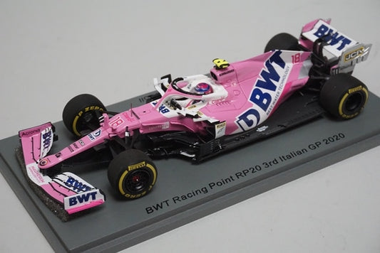 1:43 SPARK S6482 BWT Racing Point RP20 Italian GP R.Stroll 2020 #18