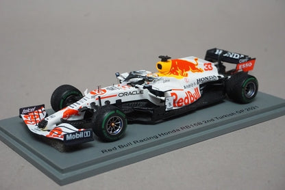 1:43 SPARK S7696 Red Bull Racing Honda RB16B 2nd Turkish GP M.Verstappen 2021 #33