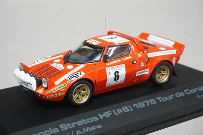 1:43 HPI 8072 Lancia Stratos HF Tour de Corse 1975 #6 model cars