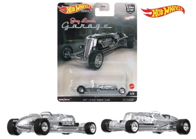 HCJ85 Hot Wheels Car Culture Jay Leno Garage/Jay Leno Tank Car 10pcs model car