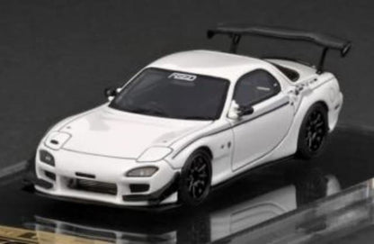 IG2727 Ignition Model 1:64 Mazda FEED RX-7 (FD3S) White