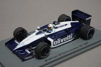 1:43 SPARK S7108 Brabham BT56 Australian GP S.Modena 1987 #7