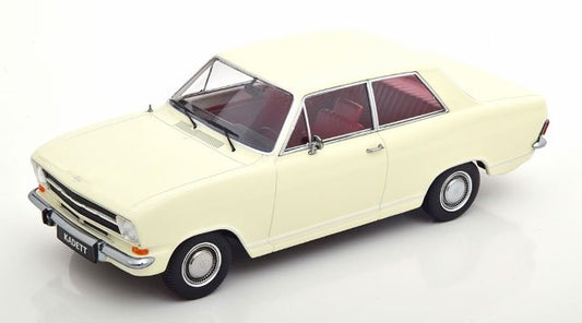 KKDC180647 KK scale 1:18 Opel Kadett B 1972 White