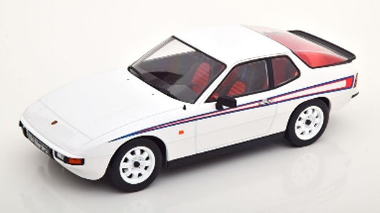 KKDC180722 KK scale 1:18 Porsche 924 MARTINI 1985 White/Red/Blue