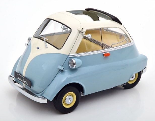 KKDC120044 KK scale 1:12 BMW 250 Isetta 1959 Light Blue / White