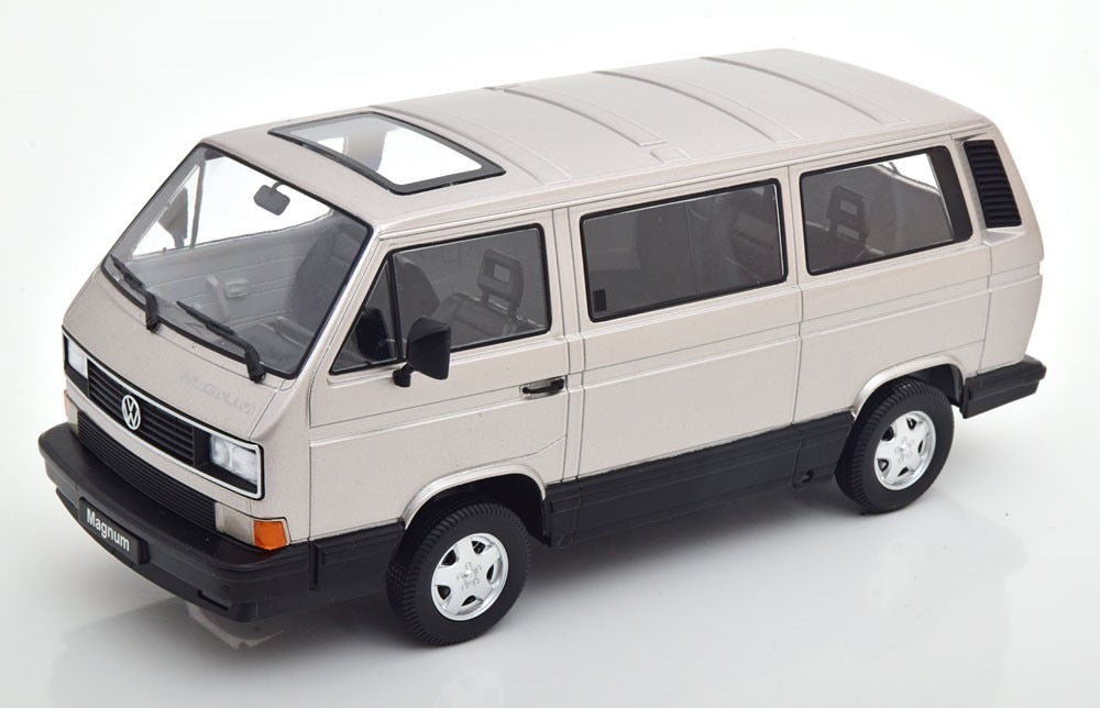 KKDC180992 KK scale 1:18 VW Volks Wagen Bus T3 Multivan Magnum 1987 Light Grey Metallic