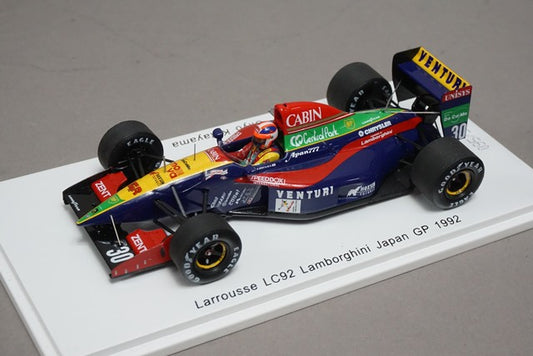 1:43 SPARK ROMU028 Larrousse LC92 Lamborghini Japan GP 1992 #30 Ukyo Katayama