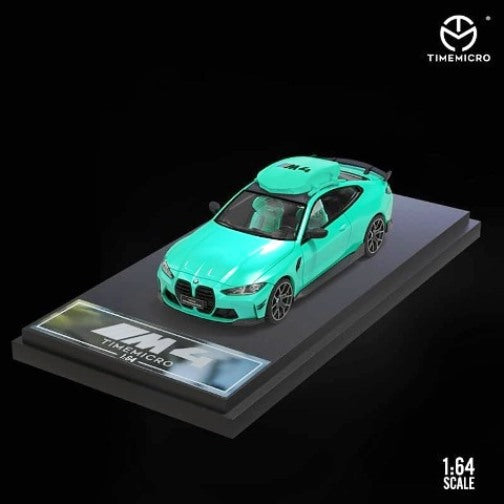 TM Time Micro 1:64 BMW M4 Mint Green model car