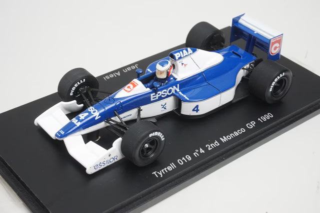 1:43 SPARK S1698 Tyrrell 019 2nd Monaco GP 1990 #4 J.Alesi