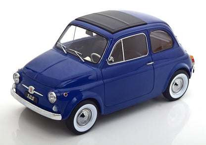 KKDC120033 KK scale 1:12 Fiat 500F 1968 blue model car