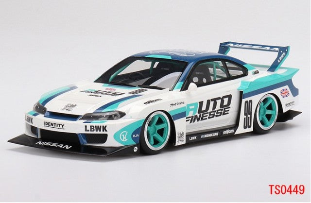 TS0449 Top Speed 1:18 Nissan LB-Super Silhouette Nissan S15 Silvia Auto Finesse