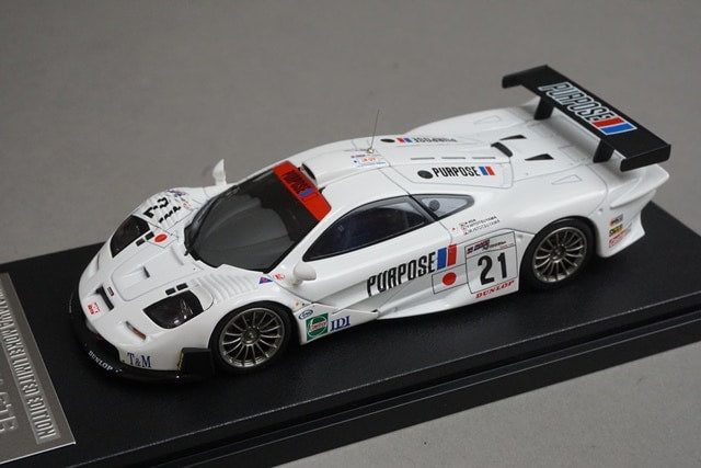 1:43 HPI 8534 Mirage MIYAZAWA model special order McLaren F1 GTR Fuji 1000km 1999 #21 model car