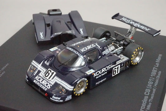 1:43 HPI 8053 Sauber Mercedes C9 Le Mans 1987 #61