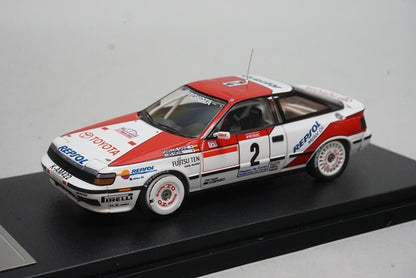 1:43 HPI 8088 Toyota Celica FT-Four Tour de Corse 1991 #2 C.Sainz/L.Moya